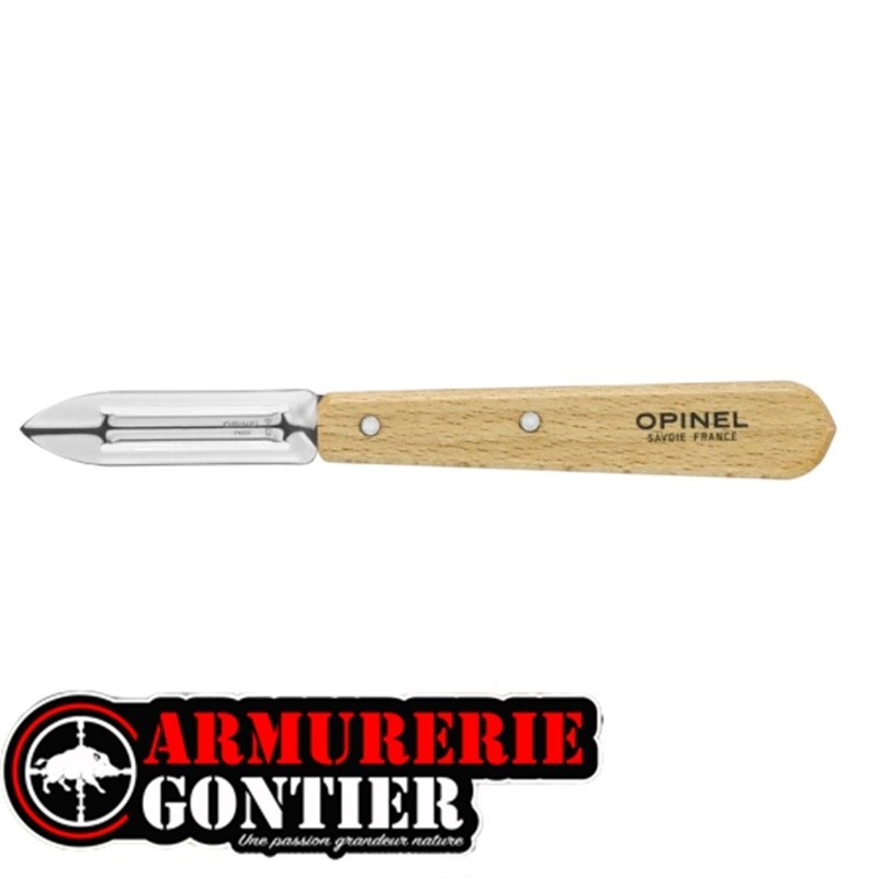 Eplucheur  OPINEL N°115 lame INOX manche HÊTRE