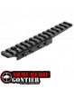 UTG – Adaptateur Universel Dovetail vers Picatinny – 9/11 mm vers 21 mm