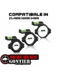 DiscoveryOpt niveau à bulle multi-diamètres – Ø 25.4 / 30 / 34 mm
