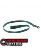 Laisse pour chien CANIHUNT  HUNTER FIRST simple plate 2,5 x 0.25 x 120 cm vert
