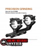 Montages  cantilever multi-compatibles DISCOVERYOPT  monobloc 0 MOA 30 mm/34 mm pour rail Picatinny