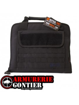 Sacoche NUPROL deluxe pour 2 armes de poing  35X30X5 NOIR