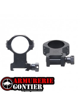 VECTOR  OPTICS – Jeu de 2 colliers diamètres – Ø 30 médium  Picatinny