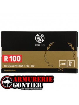 Munitions RWS 22lr R100 x50