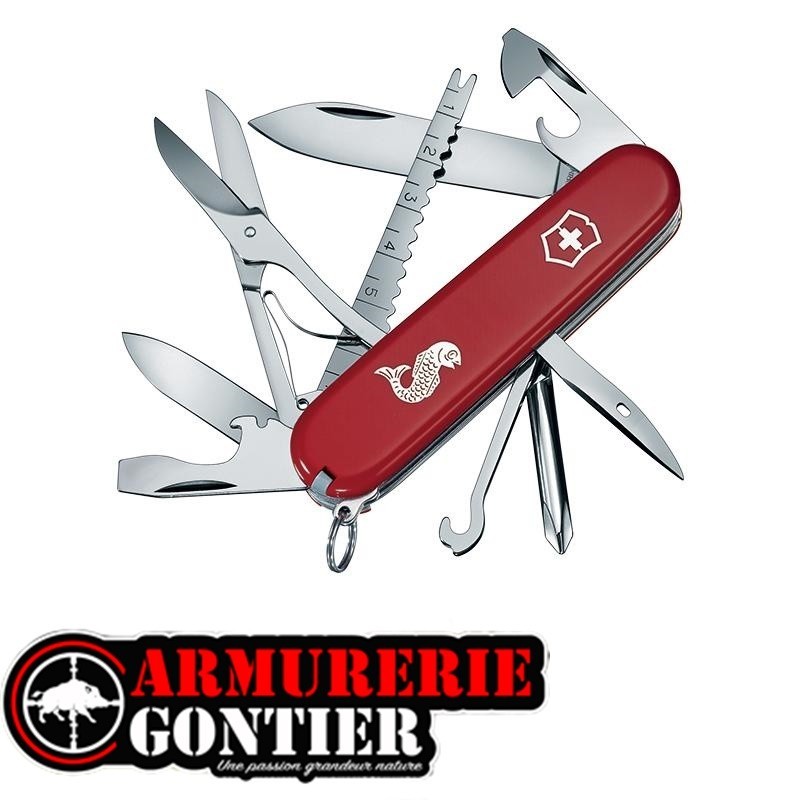 Couteau suisse VICTORINOX  FISHERMAN Rouge