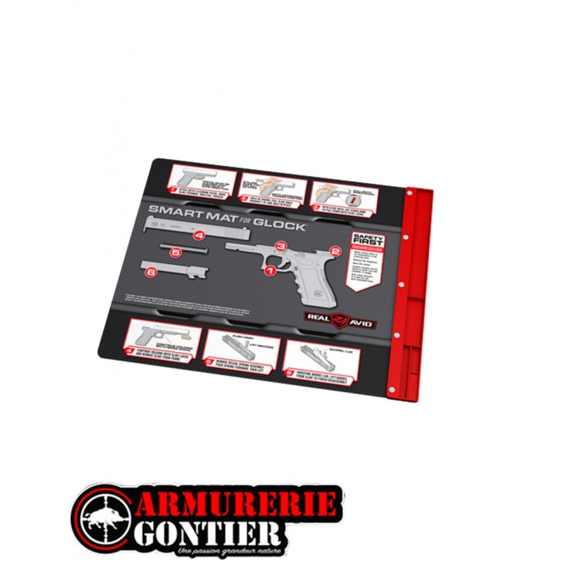 REAL AVID tapis d'entretien smart mat glock