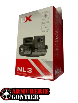 UMAREX Micro Shot Laser – Visée laser compacte pour rail Picatinny (Réf. 2.1108X)