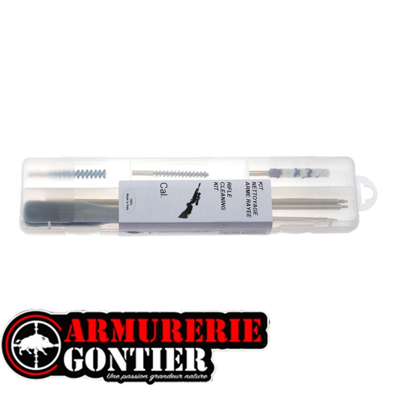 Kit de nettoyage calibre .44 / .45 – Baguette laiton démontable
