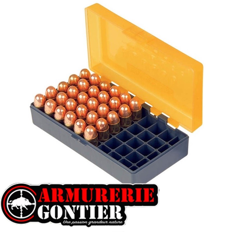 Boîte de rangement 50 cartouches SMARTRELOADER Modèle 14 .38 Special - .357 Magnum