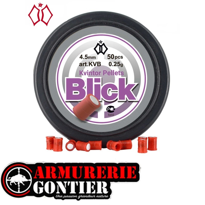 Boîte de Plombs Explosifs Blick 4.5 mm – Effet Flash & Détonation (x50)