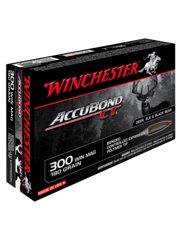 WINCHESTER 300 Win Mag 180grain accubond ct