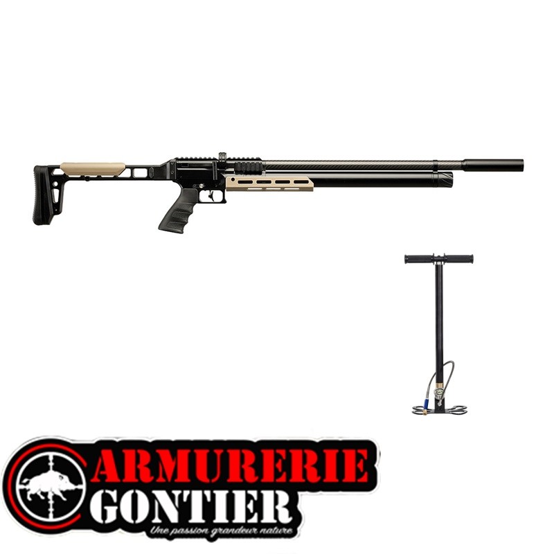 Carabine PCP Mercury AP1000 6.35 mm – 19,9 J  + Pompe HP incluse