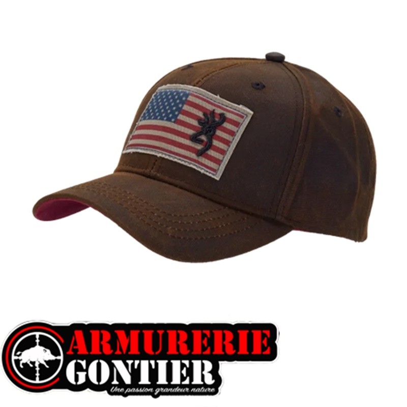 Casquette Browning   LIBERTY WAX