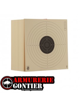 CIBLES PISTOLET MACTH 17X17 X100
