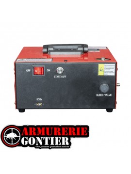 Compresseur PCP 300 bar Powair PO0031 secteur et 12V haute pression 4350 PSI