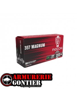 Munitions Fiocchi .357 Magnum SJSP 158 Grains – Boîte de 50