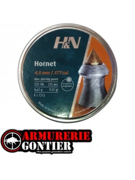 Plombs 4,5 mm H&N HORNET