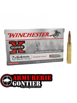 Munitions WINCHESTER 7X64 POWER POINT 10.5g 162GR