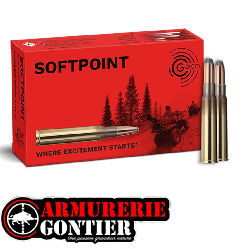 Munitions GECO 8X57 JRS SOFTPOINT 185GR 12G