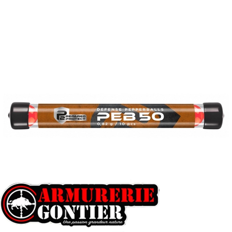 Billes Poivre Calibre 50 PB50 – Tube de 10