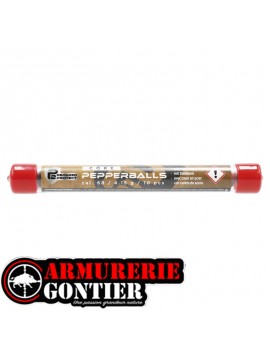 Billes Poivre PAVA Calibre .68 Umarex PEB68 – Tube de 10