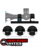Colliers Lunette 34 mm DISCOVERYOPT 7075 – Réglables 30/60/90 MOA Picatinny