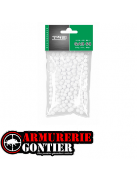 Billes Umarex QAB 68 Cal.68 polymère blanc – Sachet 100