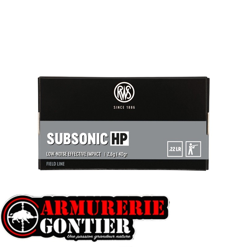 RWS 22lr Subsonic HP Field Line