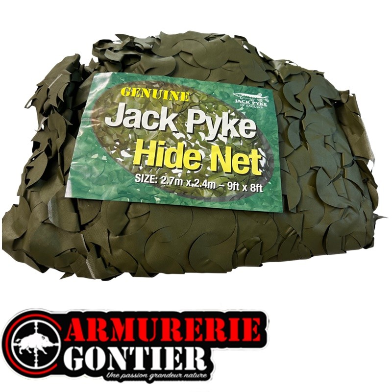 Filet de camouflage kaki 2,7 x 2,4 m léger et résistant