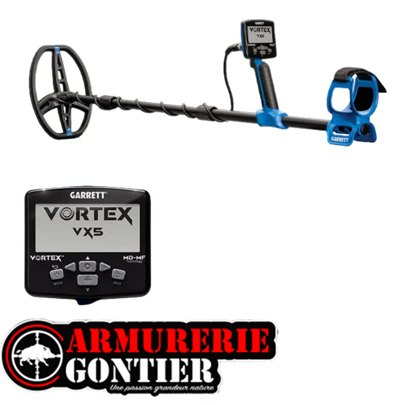 Détecteur de métaux Garrett Vortex VX5