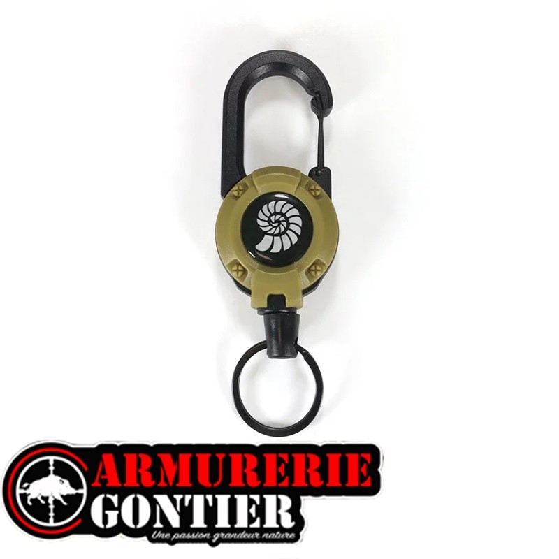 Attache Rétractable Snail pour Pinpointer et Petit Matériel