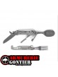 Set de couverts pliable 5-en-1 "Bivouac" avec étui