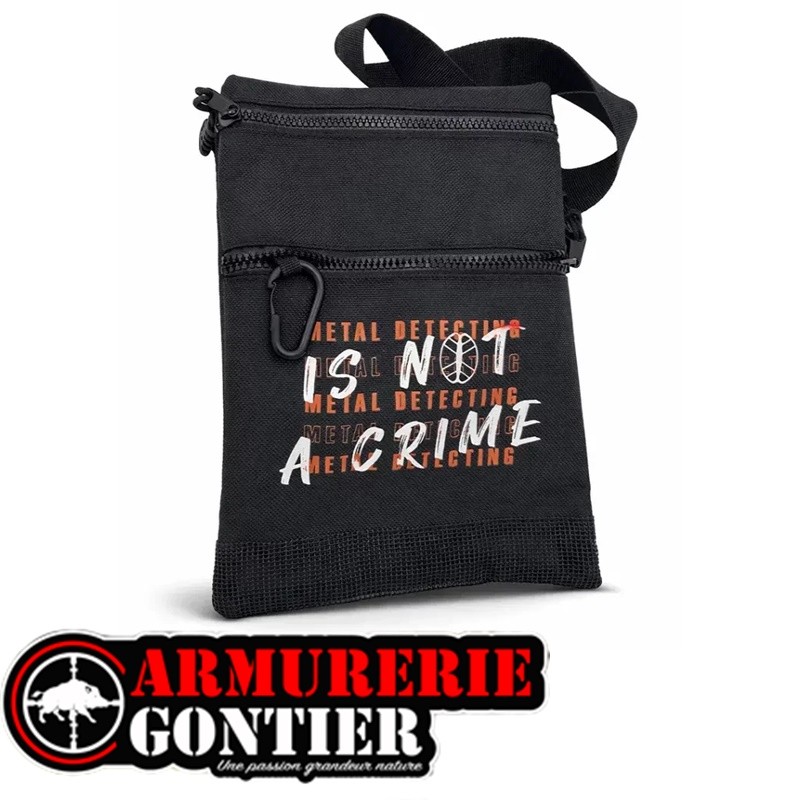 Pochette à trouvailles Metal Detecting is not a Crime