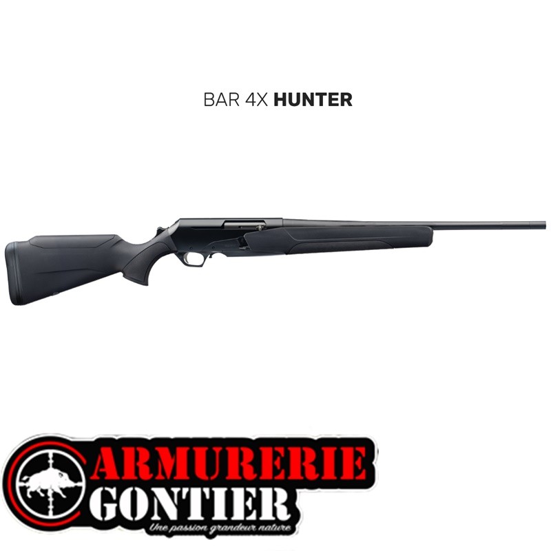 Carabine semi-automatique Browning Bar 4X HUNTER 300 wm 61 cm  sans organes de visée