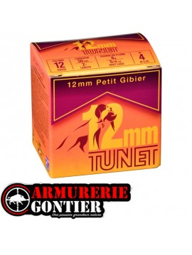 Cartouches Tunet 12 mm Petit Gibier 8 g