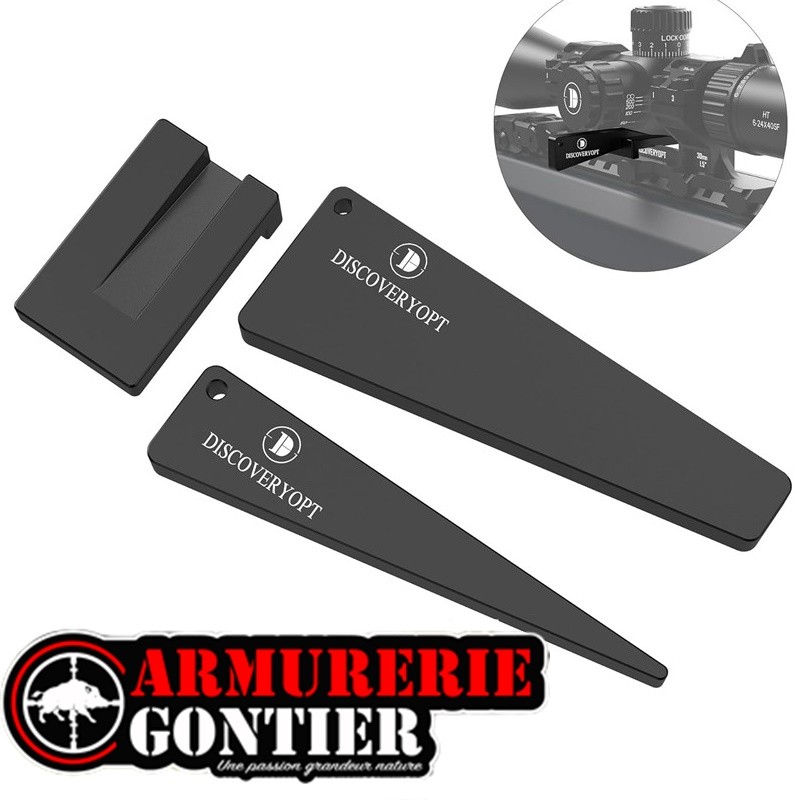 DiscoveryOpt Scope Leveling Kit-1 – Kit de mise à niveau pour montage de lunette de précision