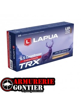 Munitions LAPUA TRX 6.5 CREEDMOOR 7.8G 120GR  boite de 20