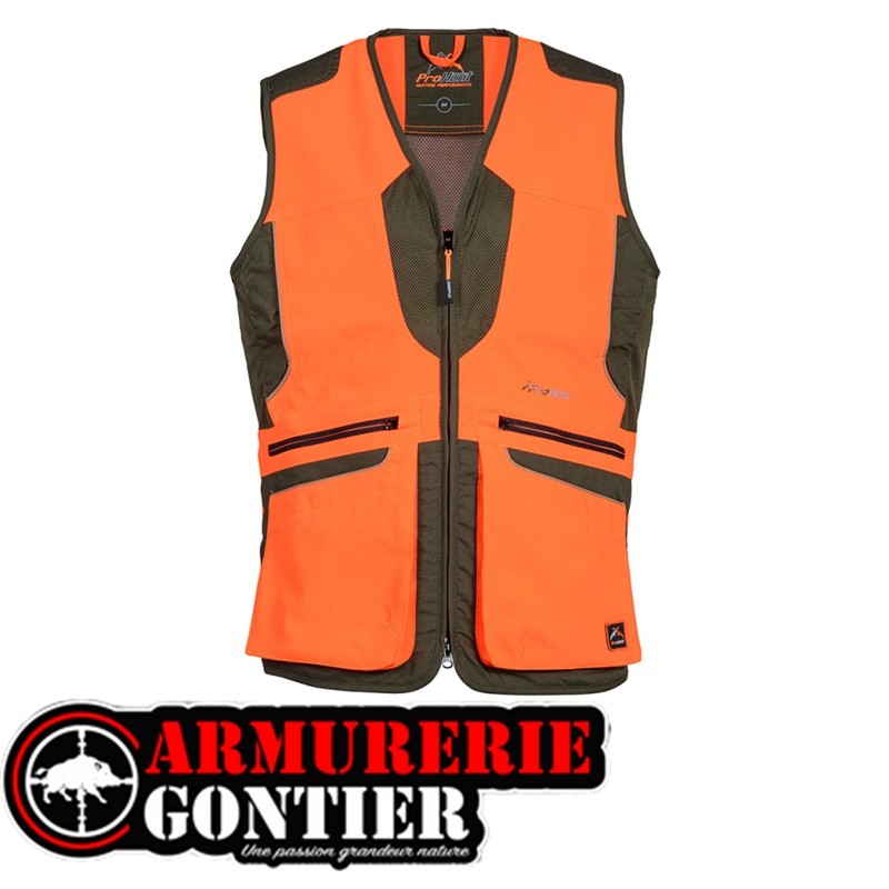 gilet Prohunt Springer Orange Ibex