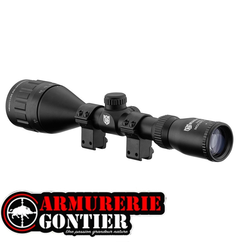 Lunette de tir Nikko Stirling 3-9x50 MountMaster Réticule Half Mil Dot www.armureriegontier.fr