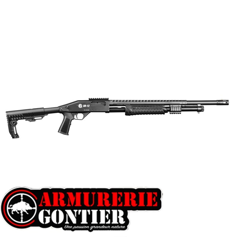 fusil à pompe ROSSI SR-12 TACTICAL 12/76 BLACK