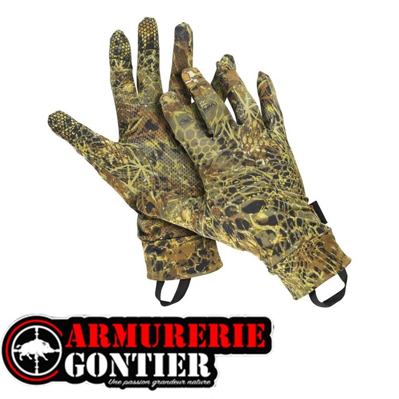 Gants fins tactiles Prohunt Viper Vipercam Forest PHMA015