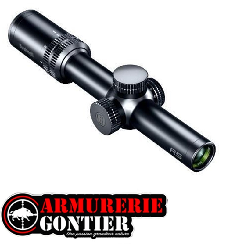 Lunette Bushnell R5 1-6x24 – Lunette de battue tube 30 mm