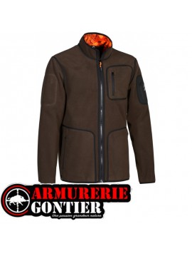Blouson polaire réversible ProHunt Drahthaar Coupe-vent Viper Blaze