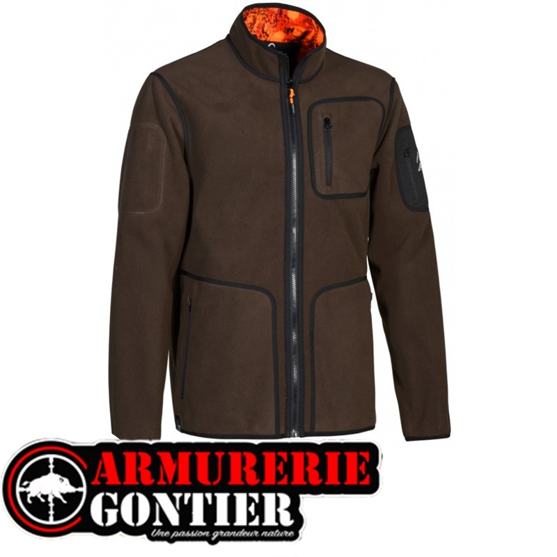 Blouson polaire réversible ProHunt Drahthaar Coupe-vent Viper Blaze