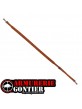 Bretelle pour fusil  en croûte de cuir avec mousquetons