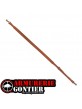 Bretelle pour fusil  en croûte de cuir avec mousquetons