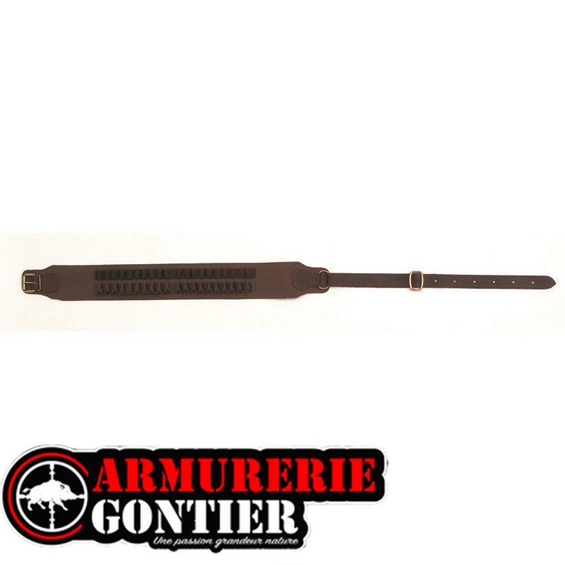 CARTOUCHIÈRE DAIM VELOURS POUR BALLES
