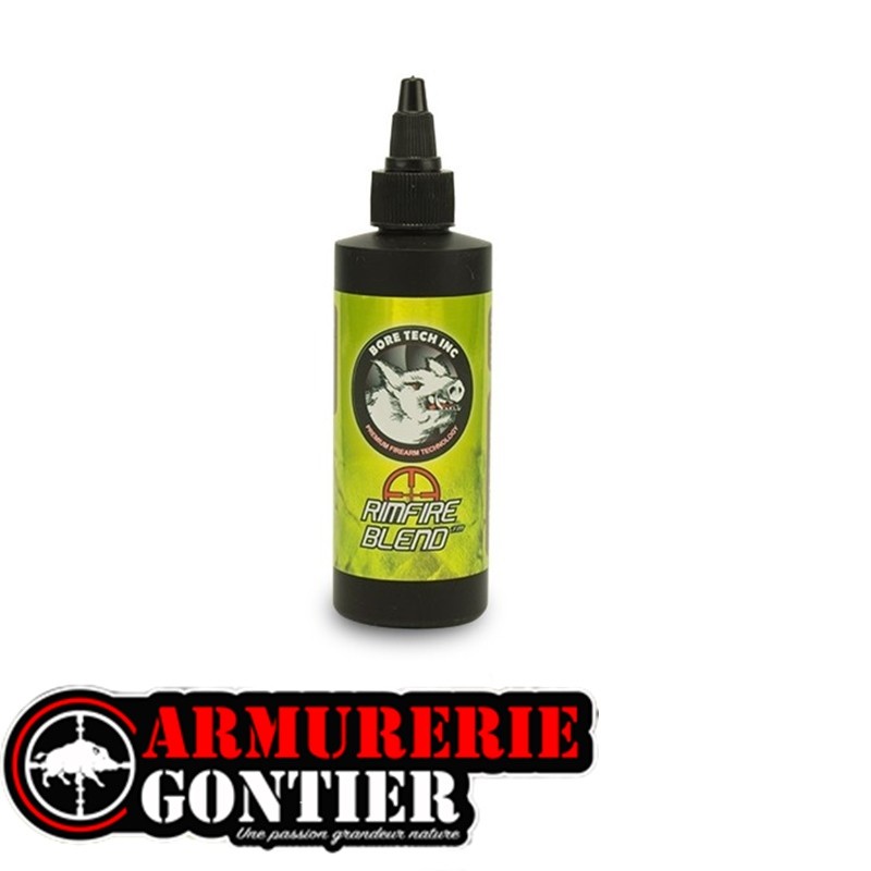 Nettoyant Bore Tech Rimfire Blend 118 ml (4 oz) Spécial .22 LR