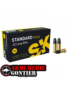 SK Standard Plus .22 LR – Boîte de 50 cartouches