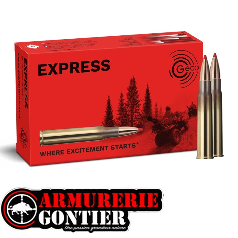 munitions GECO 8x57 JRS 180 gr 12,7g EXPRESS